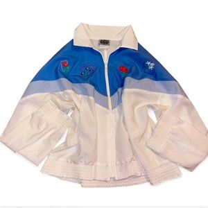 Vintage Nikki Embroidered Zip-Up Jacket – Made in USA